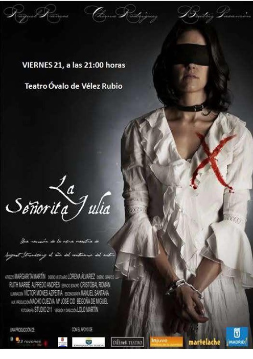 OBRA DE TEATRO LA SEÑORITA JULIA
